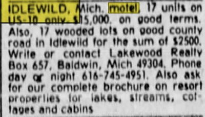 Undetermined Idlewild Motel - Nov 1975 Article